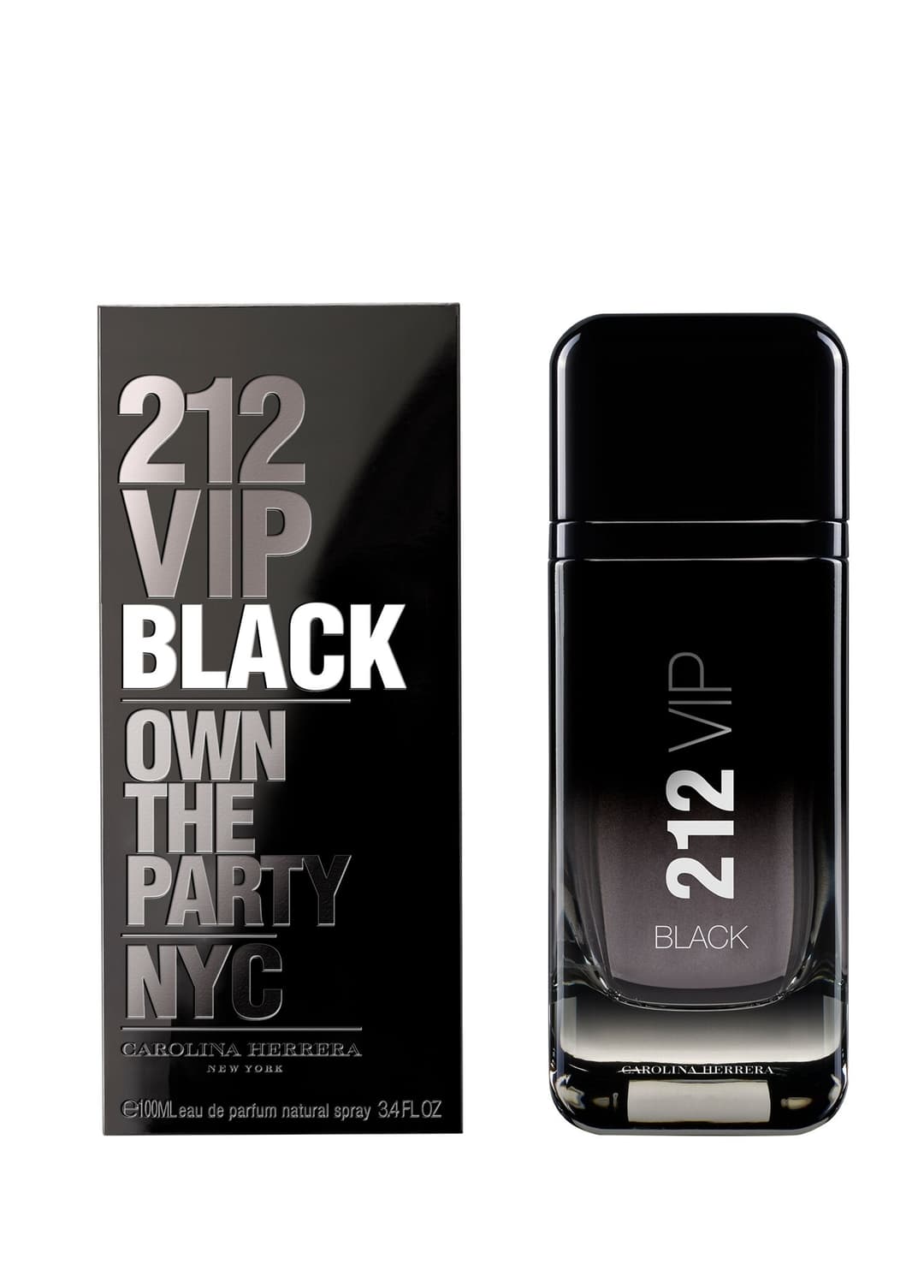 Carolina Herrera 212 Vip Black 100ml Edt Erkek Tester Parfüm görsel 2