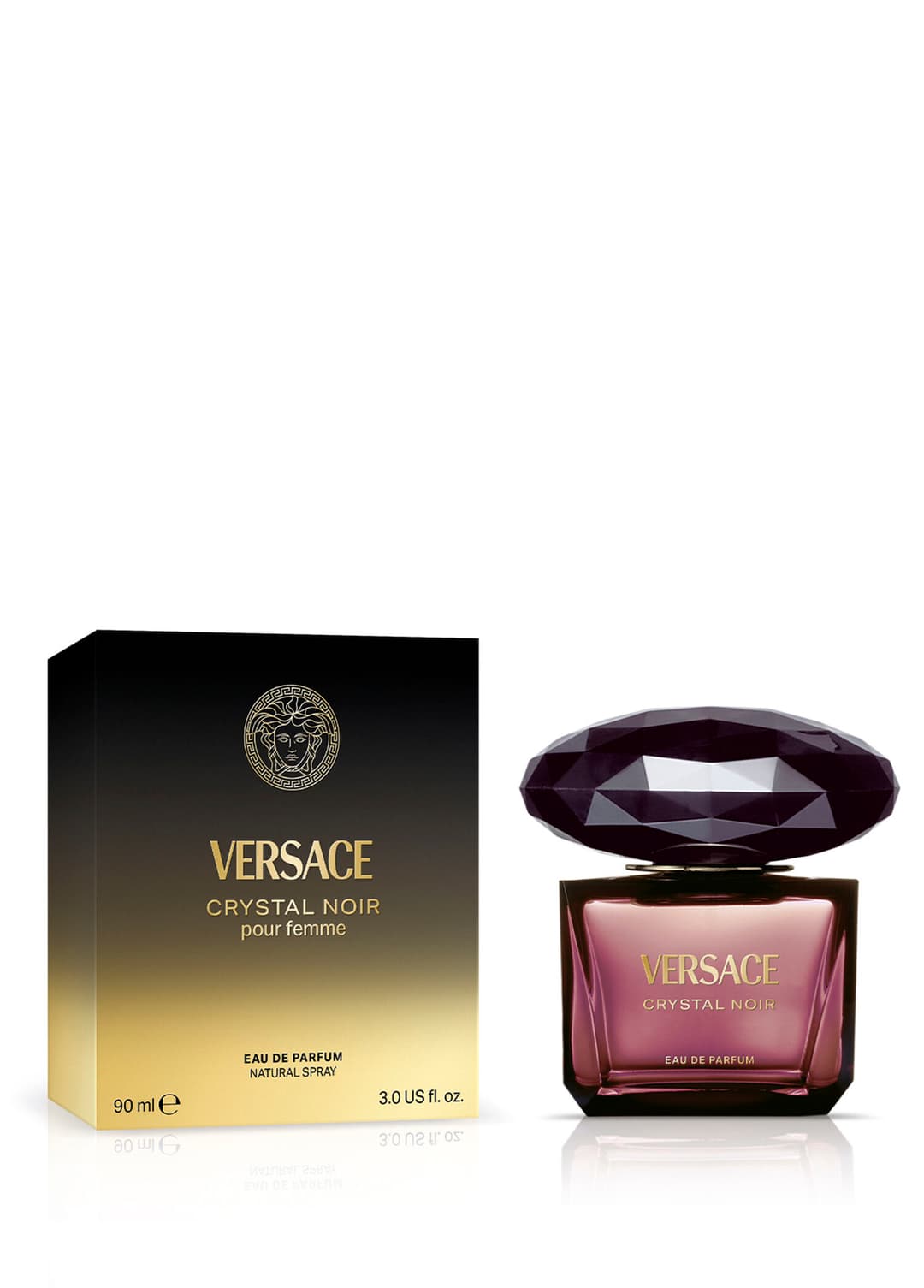 Versace Crystal Noir Edp 90ml Bayan Tester Parfüm görsel 2